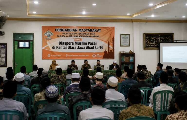 Gelar PkM di Pondok Pesantren Darussalam Natar, Dosen SPI Bahas Diaspora Muslim Pasai di Pantai Utara Jawa