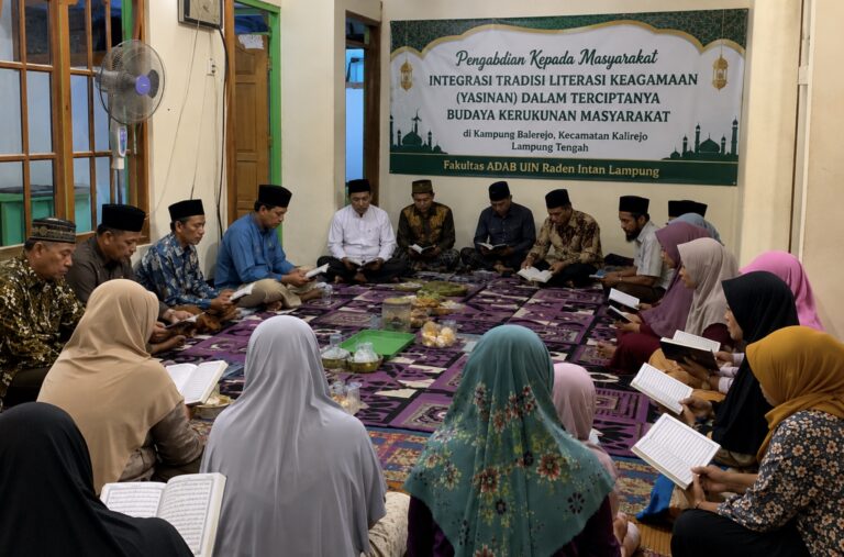 Dosen Prodi SPI Lakukan PkM di Kampung Balerejo Bahas Yasinan dan Integrasi Masyarakat